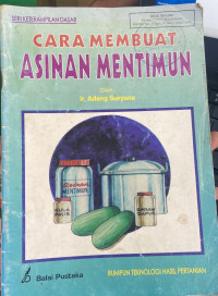 Image of Cara Membuat Asinan Mentimun